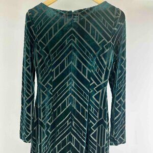 Vince Camuto burnout velvet dress